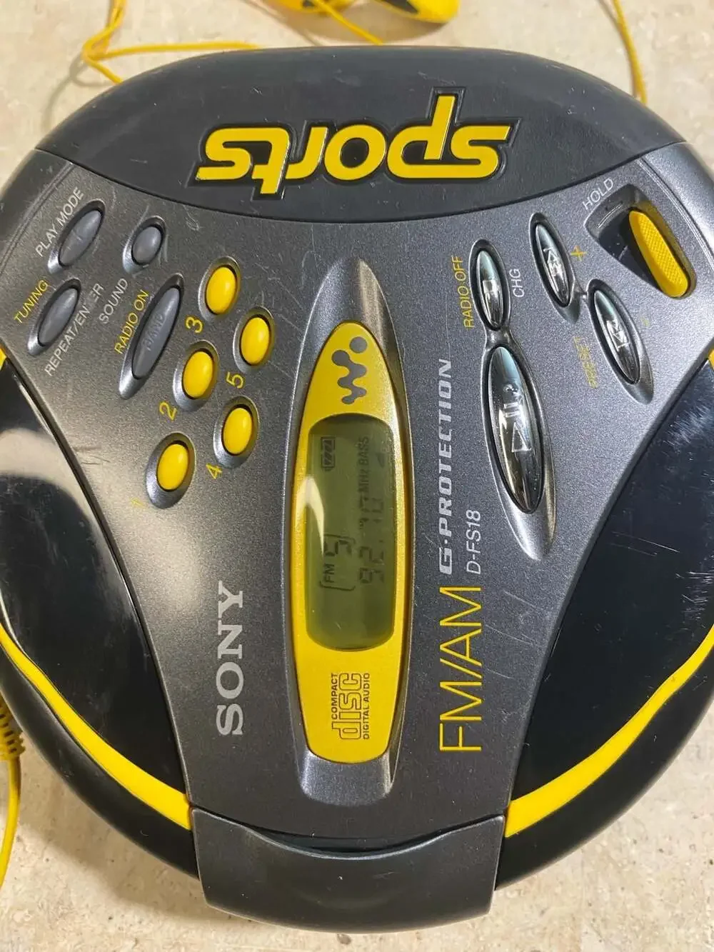 Sony sports walkman